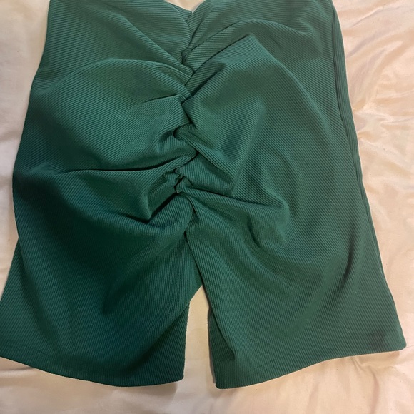 SHEIN sxy ribbed scrunch butt high waist biker shorts - Picture 5 of 6